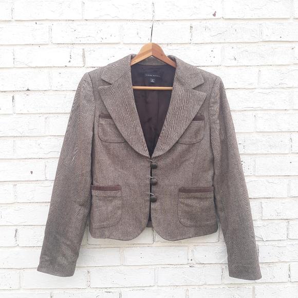 Banana Republic Blazer Wool Blend Elbow Patch - Picture 1 of 9